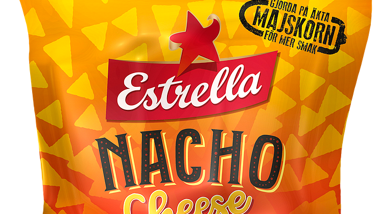 Frilagd Tortilla Nacho Cheese från Estrella