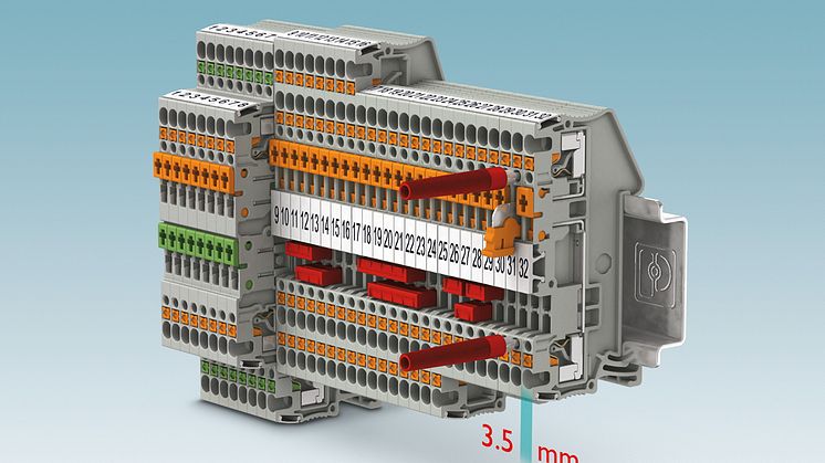 Signal wiring in confined spaces