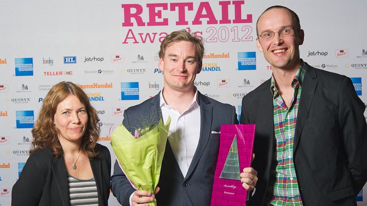 Vinnare Årets butikskedja, Retail Awards 2012, Naturkompaniet