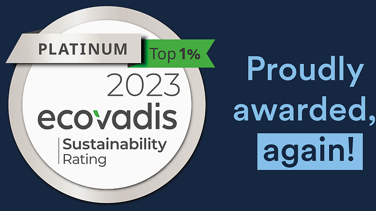 Trioworld achieves EcoVadis Platinum sustainability rating for the third consecutive year