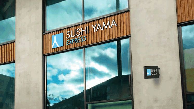 Fotomontage - Sushi Yama Express, Torsplan, Hagastaden.