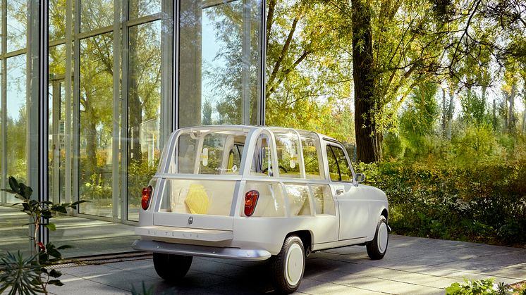 POP-IKONEN RENAULT 4L FIRAR 60 ÅRS-JUBILEET MED EN MAKEOVER - KONCEPTBILEN RENAULT SUITE N°4