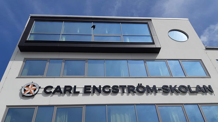 Carl Engström-skolan i Eslöv Fasad