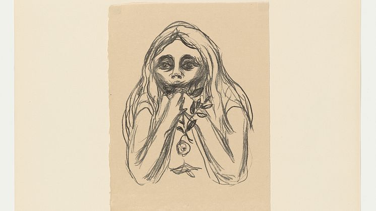  Edvard Munch: Omegas øyne / Omega's Eyes (1908-1909)