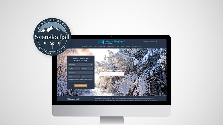 HusmanHagberg lanserar ny plattform för Svenska Fjäll; svenskafjall.husmanhagberg.se