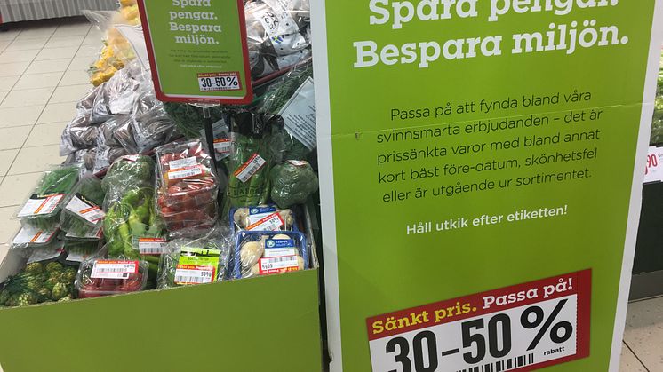 250 ton mat till välgörenhet istället för i soporna