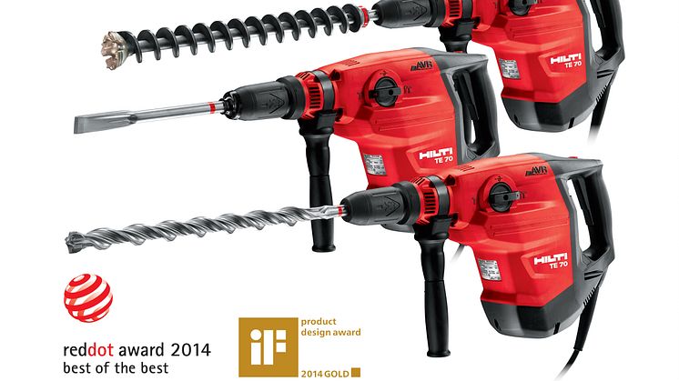 Ny Hilti-produkt får designpris – Red Dot Design Award