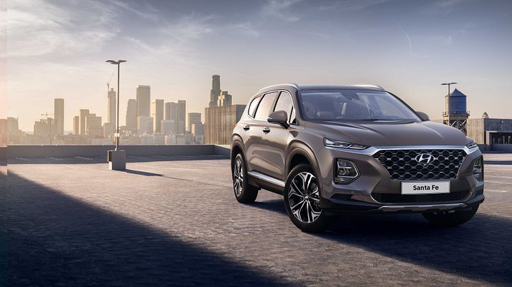 Hyundai Motor reveals first image of the Santa Fe (Ext.)