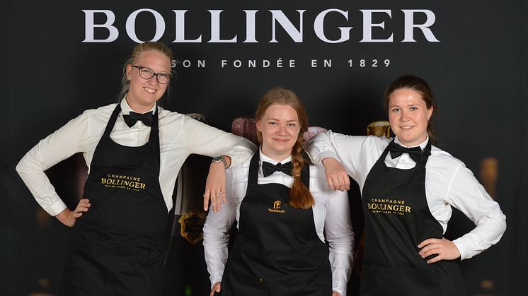 Emma Ziemann, Tina Johansson och Ellen Franzén – årets finalister i Lily Bollinger Award