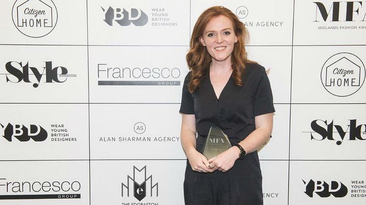 Top title for Northumbria graduate at Midlands fashion design awards