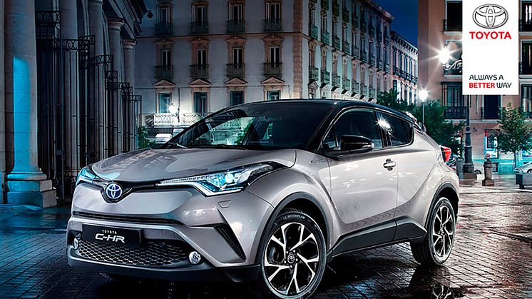 Opplev nyheten Toyota C-HR på Sjøsiden Kjøpesenter, Mosjøen