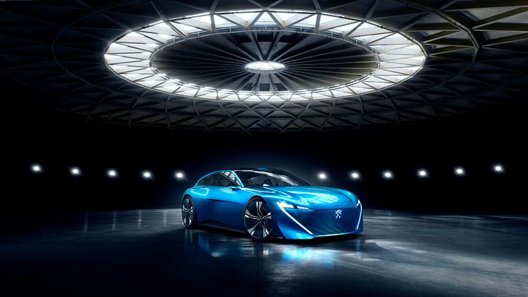 Premiär: nya konceptbilen Peugeot Instinct Concept 