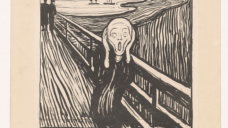 Edvard Munch: "The Scream" (1895). Photo: Halvor Bjørngård. Copyright: The Munch Museum.