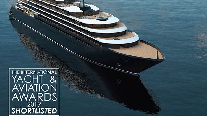 TDoS yacht design for Ritz-Carlton Yacht Collection
