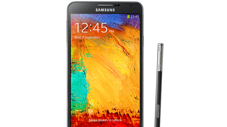 Nu finns Galaxy Note 3 hos 3 