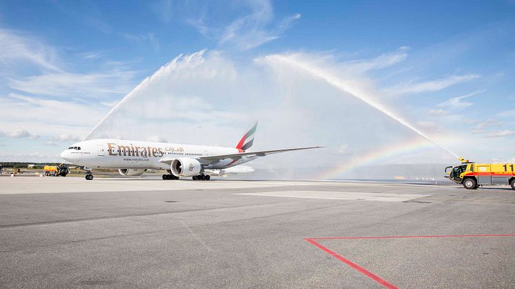 Emirates Starts Services to Stockholm 