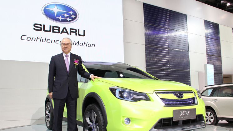 Subaru XV Concept avtäckt i Shanghai
