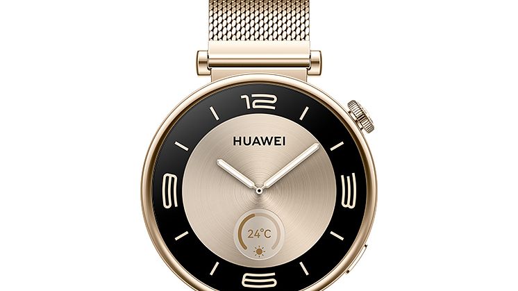 Huawei Watch GT4_41mm_Golden metal_Front