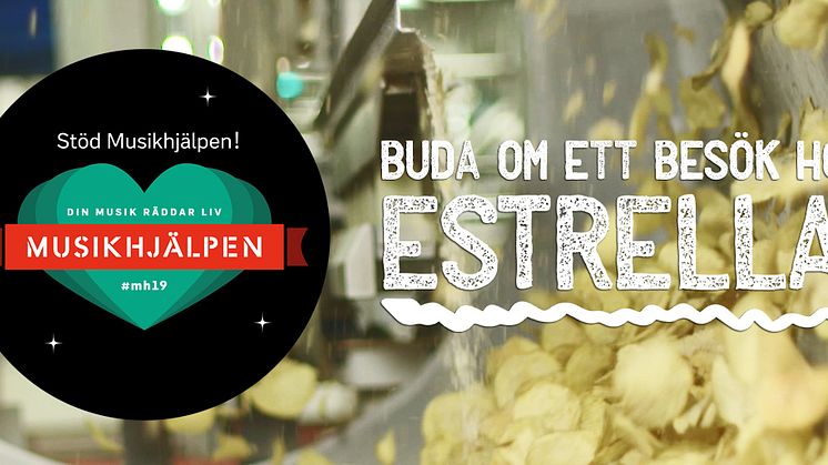 Buda om ett besök hos Estrella till förmån för Musikhjälpens insamling 2019 