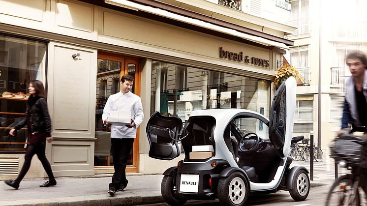 Byens sejeste budbringer - Renault Twizy nu som van