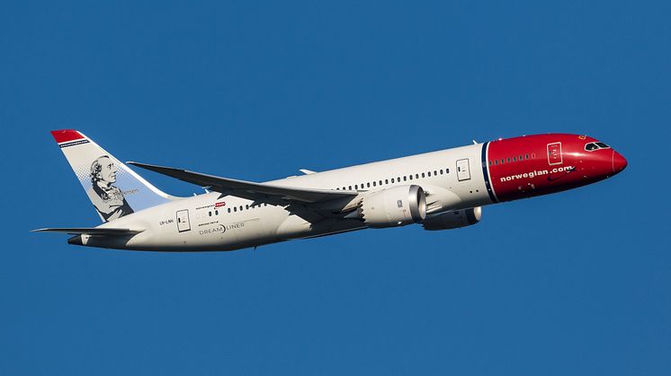 Norwegians EU-selskab får amerikansk flyvetilladelse