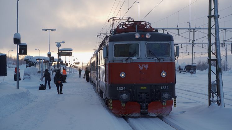 Den första april 2022 börjar Nattåget Norrland trafikera Skellefteå.