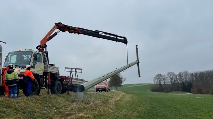 Die Bayernwerk Netz hat am Dienstag, 02.05.2023 den Netzausbau in der Region Ampfing vorgestellt. 