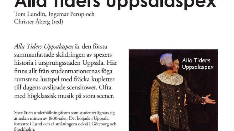Alla Tiders Uppsalaspex. Ny bok! 