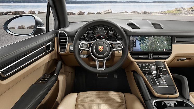 Interior - den nye Porsche Cayenne