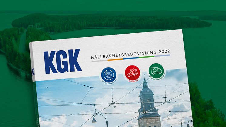 KGK arbetar med hållbarhetssatsningar som driver utveckling och tar samhällsansvar