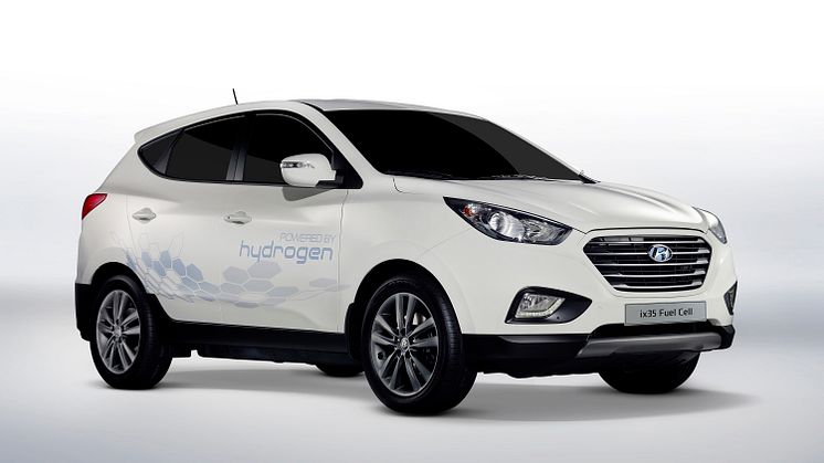 Prestigefyllt pris till Hyundai ix35 FCEV