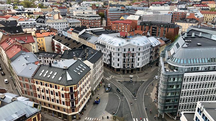 Fasadgruppen gjennomfører omfattende renovering av 142 rekkehus i Åneby