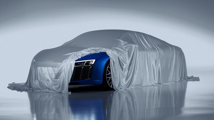 Audi viser laserforlygterne til den nye R8