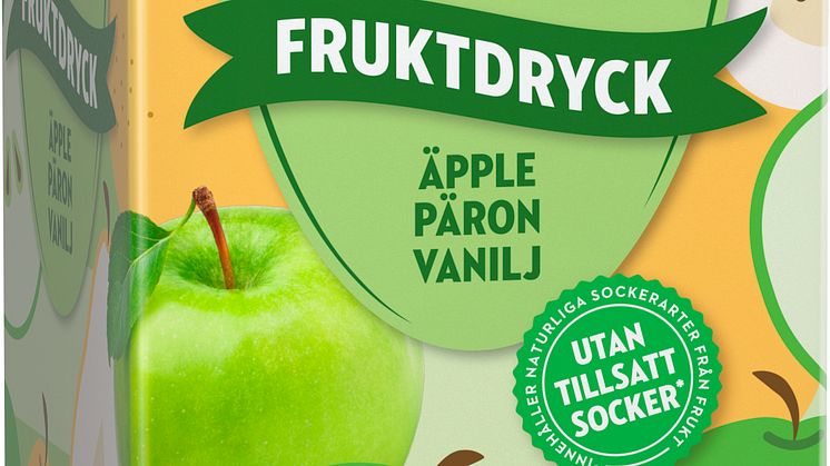 Fruktdryck Äpple Päron Vanilj