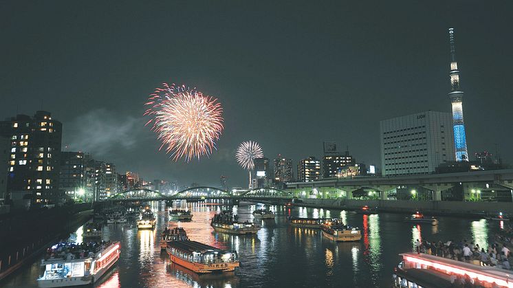 Tokyo Sumida River Fireworks Festival - Held on Saturday, July 29