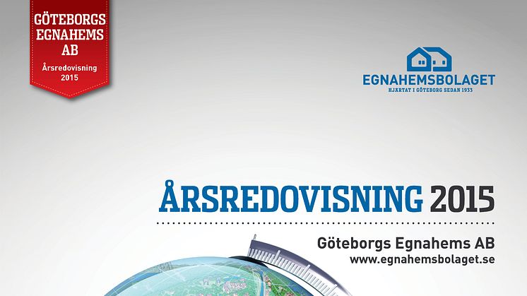 Årsredovisningen 2015 - Rekord i antal bostäder för Egnahemsbolaget