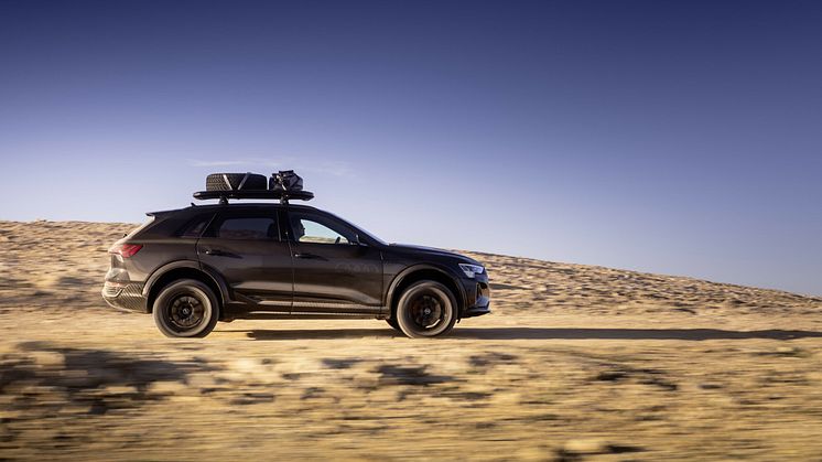 Eldrivet med offroad-egenskaper - Audi Q8 e-tron edition Dakar