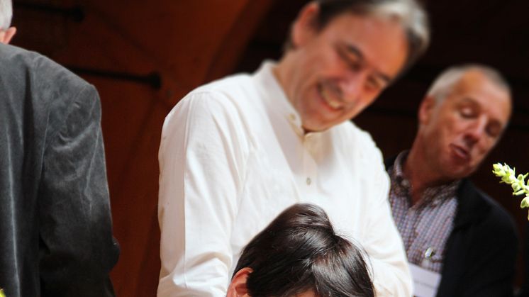 Eine der Mitgründerinnen der World Goetheanum Association: Petra Derkzen, Demeter International (Foto: Heike Sommer)