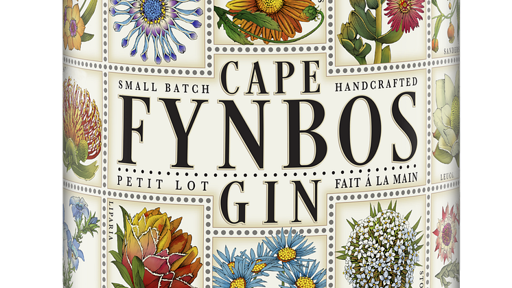 Vinovativa lanserar Cape Fynbos Gin i beställningssortimentet på Systembolaget
