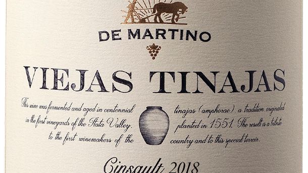 De Martino Viejas Tinajas Cinsault 2018