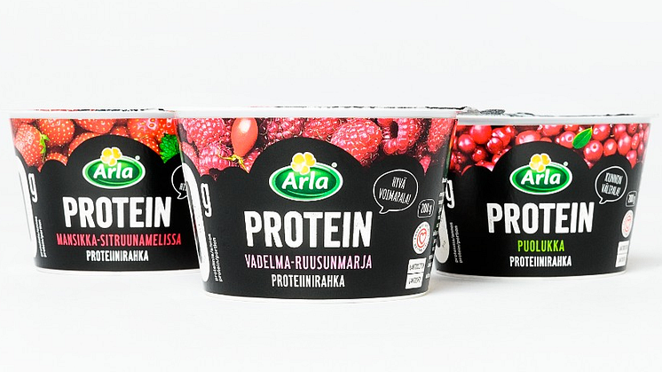 Arla valloittaa Ison-Britannian markkinat - suomalaisesta Arla Protein -rahkasta vientituote