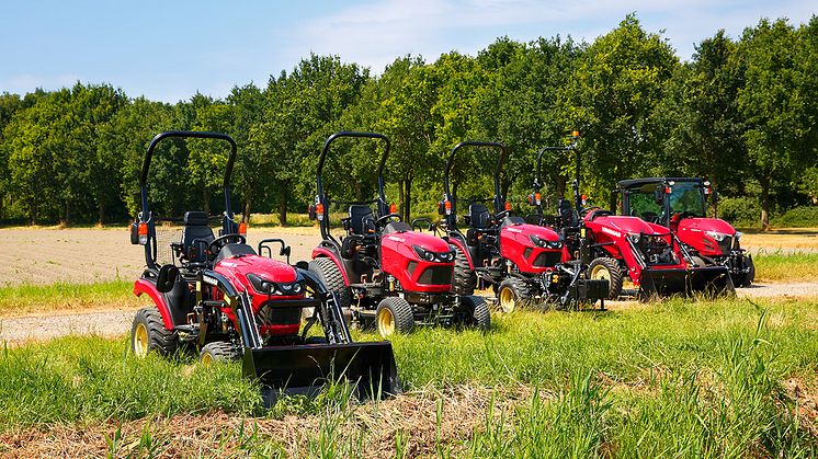 YANMAR will present the full line-up of its SA and YT Series tractors at GaLaBau