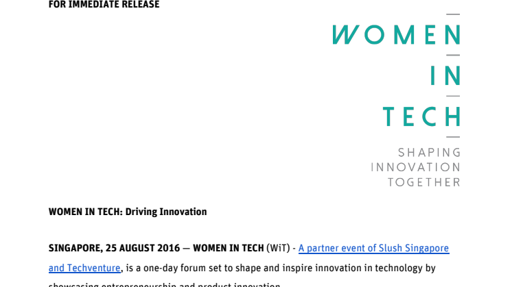 Women in Tech: Driving Innovation