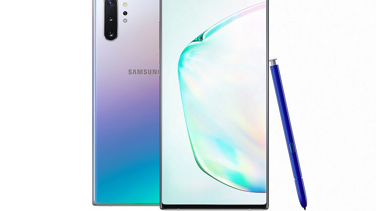 Nå kommer kraftige Galaxy Note10 og Note10+ i butikk