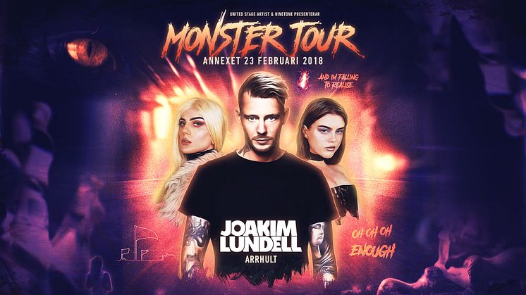 Joakim Lundell - Monster Tour 2018