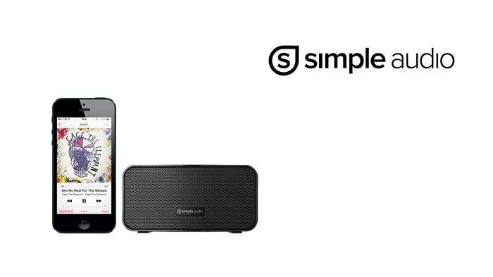 Simple Audio Go - kompakt og bærbar Bluetooth højttaler