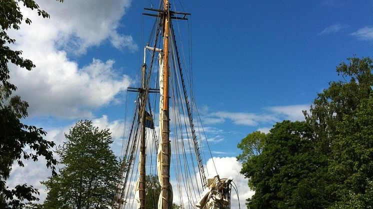 Vänergaleasen Mina besöker Jönköping och Visingsö