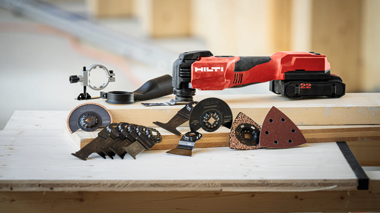 Hilti launches versatile multitool on cordless Nuron platform