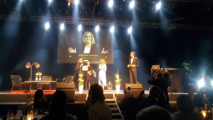 Kristina Säfsten utsedd till Årets ledare