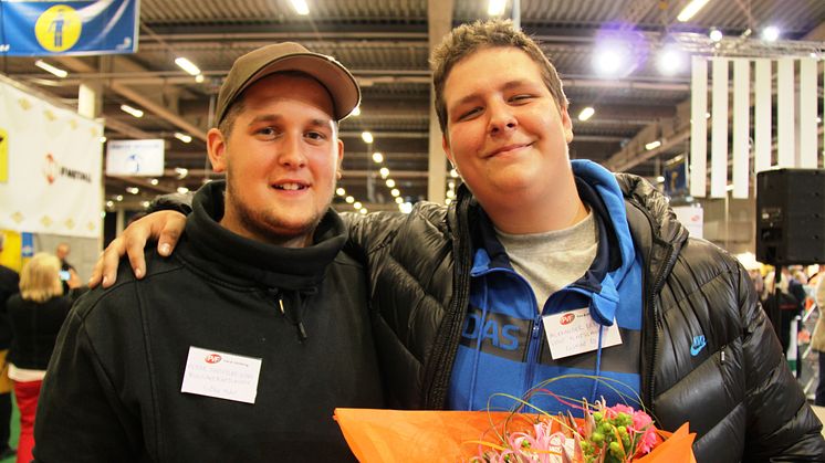 Petter och Alexander tävlade sig till var sitt sommarjobb!